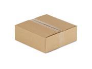 Universal 166475 Corrugated Kraft Shipping Carton 12w x 12l x 4h Brown