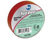 Intertape .5in. x 60ft. Red Vinyl Electrical Tape 85832