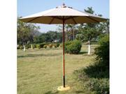 International Concepts 49147 Market Umbrella 9 ft. Wooden Pole
