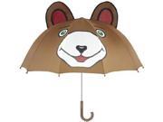 Kidorable brown bear umbrellas 100% Nylon Children S Bear Umbrellas Brown