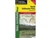 National Geographic TI00000115 Map Of Rand Stillwater Pass Colorado