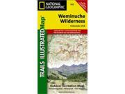 National Geographic TI00000140 Map Of Weminuche Wilderness Colorado