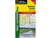 National Geographic TI00000114 Map Of Walden Gould Colorado