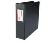 Universal 20791 D Ring Binder With Label Holder 3 Capacity Black