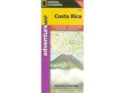 National Geographic AD00003100 Map Of Costa Rica
