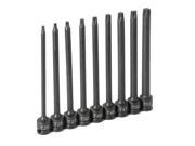 Grey Pneumatic Corp. GY1206T .38 in. Drive 9 Piece 6 in. Length Internal Star Set