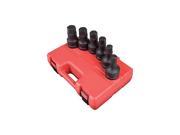 Sunex Tools 5606 6 Piece 1 Inch Drive Sae Hex Driver Impact Set