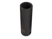 Sunex Tool SU267014 .50 in. Drive 12pt Deep Impact Socket – 1.18 in.