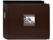 Alvin T12JF BN 12 x 12 Extra Large 2.5 in. Dring Scrapbook Brown