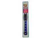 Doskocil Aspen Pet 10in. To 16in. x .63in. Royal Blue Adjustable Reflective Dog Coll