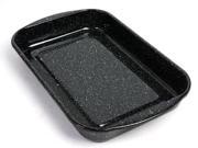 American Educational 7 351 1 Dissecting Pan Black Enamel Without Wax 15.75 x 9.75 x 2