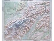 Hubbard Scientific Raised Relief Map 401 Denali National Park