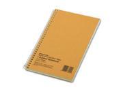 Subject Wirebound Notebook Narrow Rule 5 x 7 3 4 Green 80 Sheets