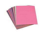 Pacon 6507 SunWorks Construction Paper Heavy 12 x 18 10 Colors 50 Sheets