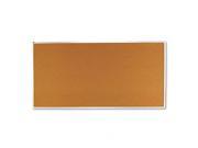 Classic Cork Bulletin Board 96 X 48 Silver Aluminum Frame