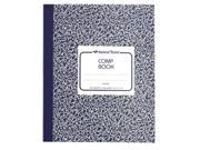 National Composition Book Black 10x8 80 Sht College Ruled 43461 Pack Of 10