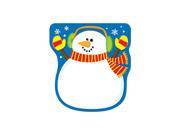 Carson Dellosa CD 151017 Snowman Notepad