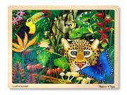 Lights Camera Interaction LCI3803 Rain Forest 48 Pc Wooden Jigsaw Puzzle