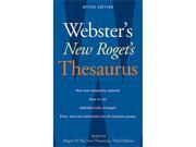 Houghton Mifflin AH 9780618955923 Websters New Rogets Thesaurus
