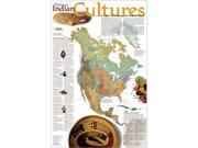National Geographic RE00620319 Map Of North American Indian Cultures