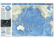 National Geographic RE00602743 World Ocean Floor Pacific Map