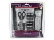 Rechargeable hair clipper set Pack of 2