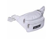 Everest 044KD WH 11.5 in. Wide Everest Signature Fanny Pack