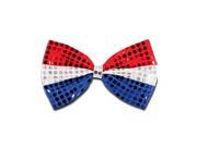 Beistle 60703B Red White And Blue Disco Dot Bowtie