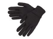 Crews 7100D General Purpose Jersey Cotton Clute Gloves One Size Brown Dozen