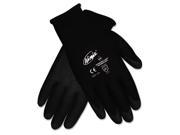 Crews N9699L Ninja HPT PVC coated Nylon Gloves Large Black