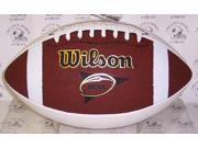 Creative Sports Enterprises WILSON F1196 Wilson NCAA 3 White Panel Autograph Model College Football F1196