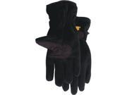Cat Gloves Rainwear Boss Mfg Large Black Anti Pill Fleece Gloves CAT016201L