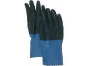 Boss Gloves 12in. Large Supported Neoprene Coated Chemical Gloves 34L