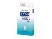 Jobst 114731 Relief 20 30 mmHg Closed Toe Knee Highs Unisex Size Color Black Medium