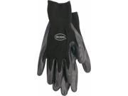 Boss Gloves Large Black Nitrile Palm Gloves 8436L