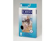 Jobst 115385 Opaque Open Toe Knee Highs 20 30 mmHg Size Color Classic Black Medium