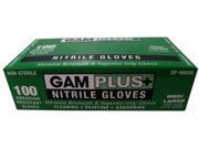 Gam Paint Brushes 100 Pack Nitrile Gloves SP98856