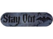 Forum Novelties 196341 Stay Out Foam Plaque