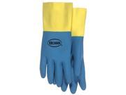 Boss Gloves 14in. Large Flock Lined Neoprene Latex Gloves 55L