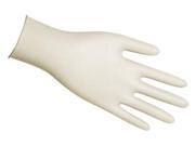 Powered Latex Gloves Industrial 5mil Large White
