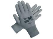 Memphis Glove 127 9696S Ultra Tech Gray Pu Palmnylon 13 Guage