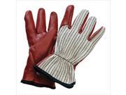 North Safety 068 85 3729L Worknit Cut And Sewn Nitrile Gloves W Blk Strip