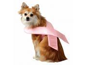 Pink Ribbon Pet Costume Large