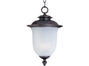 Maxim Cambria EE 1 Light Outdoor Hanging Lantern Chocolate 85199FCCH
