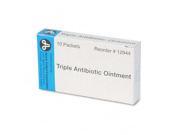 Acme United 12944 Antibiotic Ointment Refill 10 Tubes Per Box