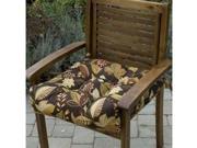 Greendale Home Fashions OC4800 TIMBFLORAL 20 in. Outdoor Chair Cushion Timberland Floral