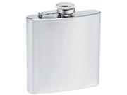 Maxam Stainless Steel 6oz Hip Flask with screw down cap