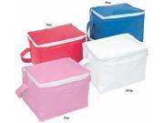 TrailWorthy 060 A6PKP Insulated 6 pack Cooler Case of 25 Pink