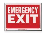 Bazic Products L 28 24 12 in. x 16 in. Emergency Exit Sign Box of 24