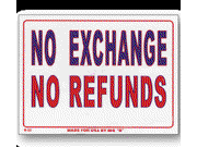 Bazic Products S 52 24 9 in. x 12 in. No Exchange No Refunds Sign Box of 24